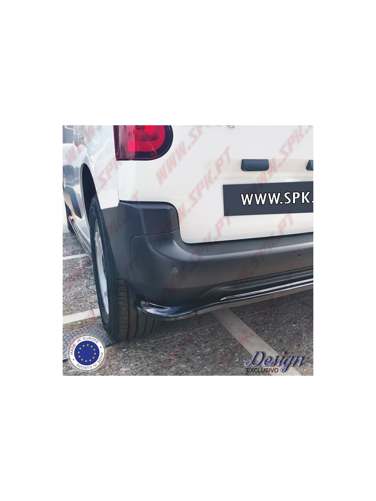 Difusor Traseiro - Citroen Berlingo L1 Mk3 / Peugeot Partner L1 Mk3 (2018-)