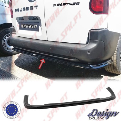 Difusor Traseiro - Citroen Berlingo L2 Mk3 / Peugeot Partner L2 Mk3 (2018-)