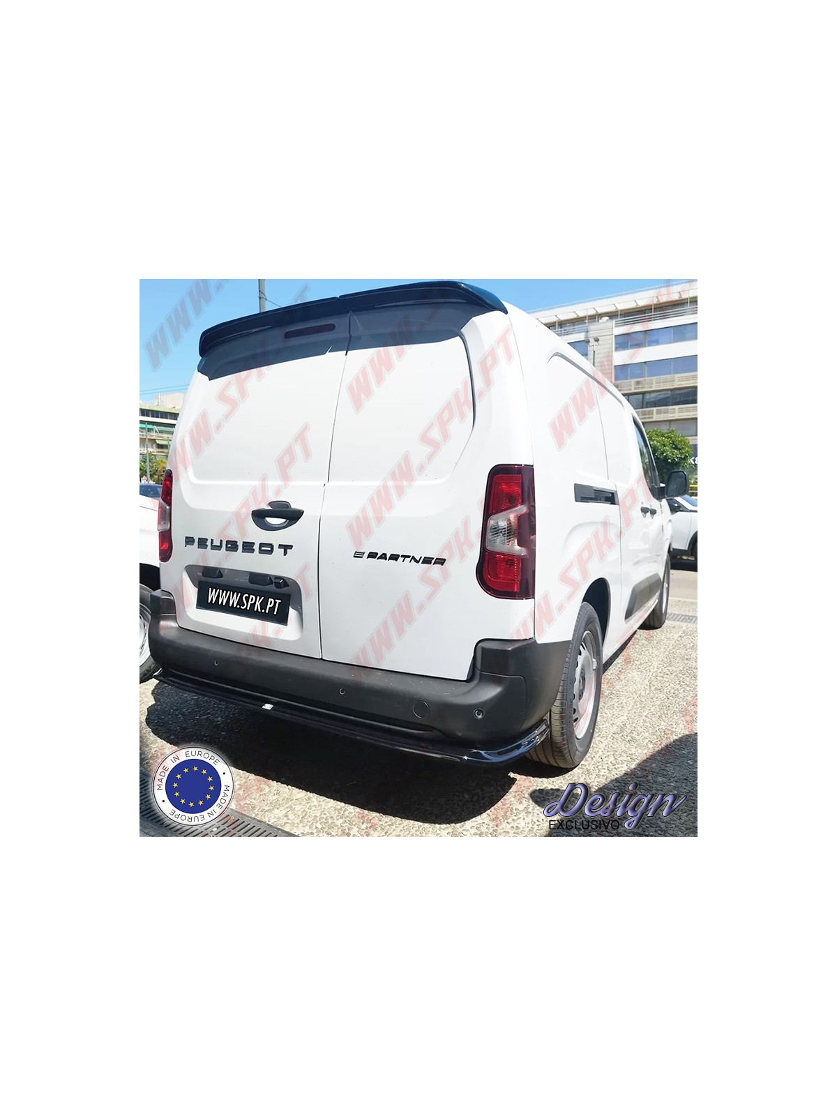 Difusor Traseiro - Citroen Berlingo L2 Mk3 / Peugeot Partner L2 Mk3 (2018-)
