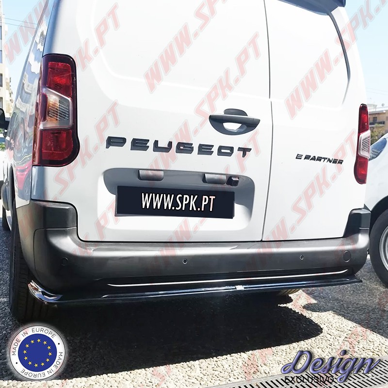 Difusor Traseiro - Citroen Berlingo L2 Mk3 / Peugeot Partner L2 Mk3 (2018-)