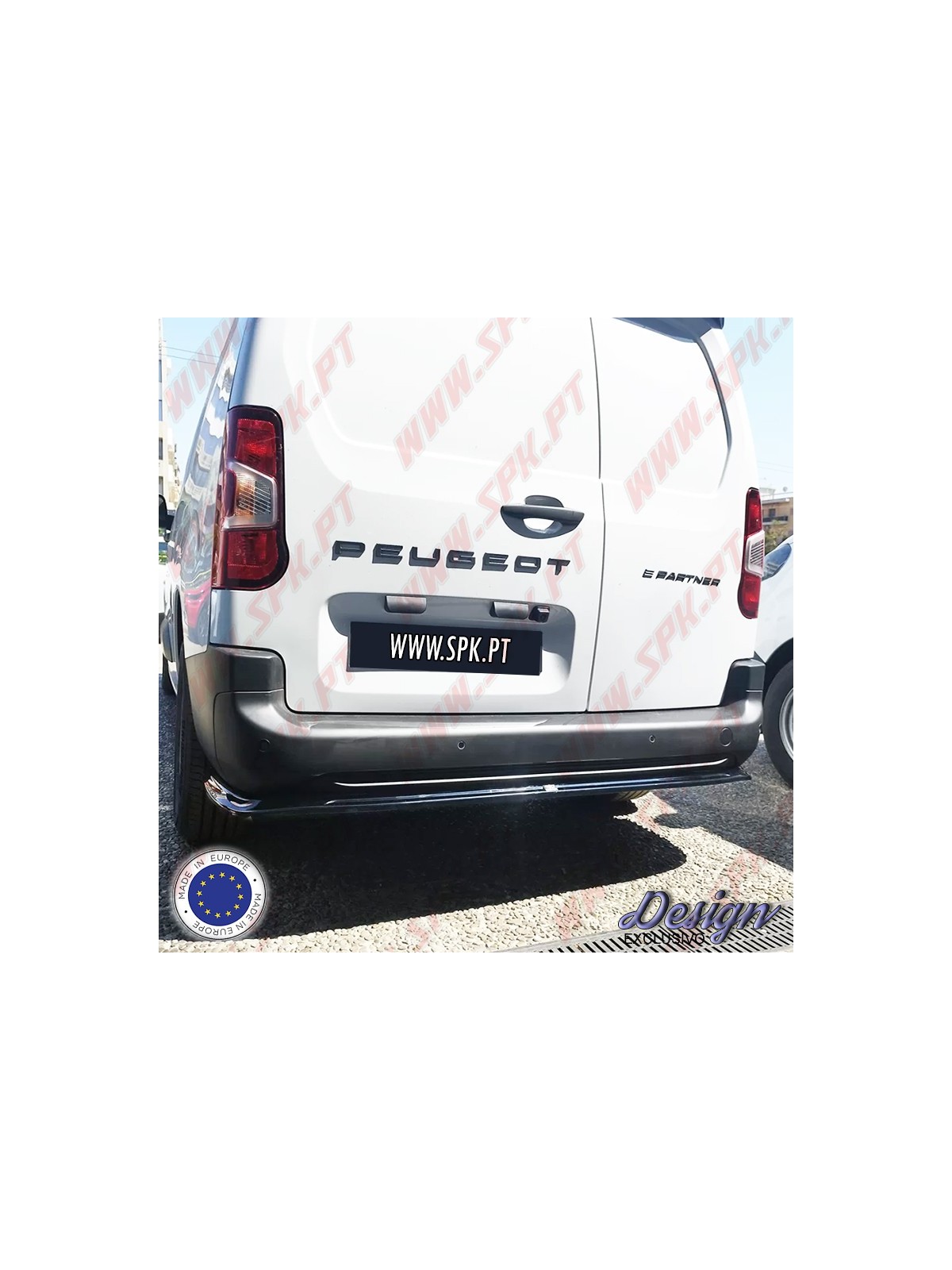 Difusor Traseiro - Citroen Berlingo L2 Mk3 / Peugeot Partner L2 Mk3 (2018-)