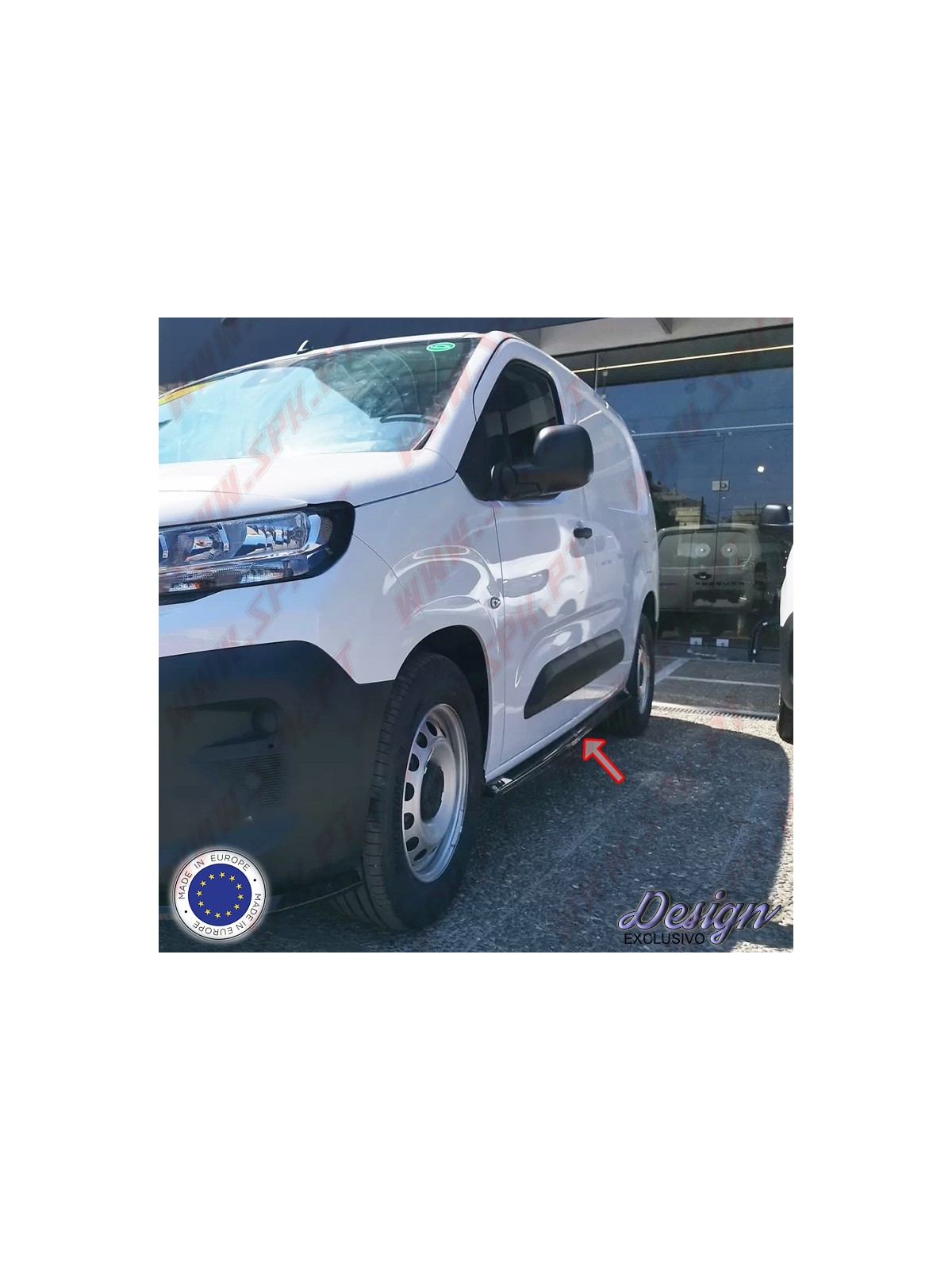 Extensão de Embaladeiras - Citroen Berlingo Mk3 / Peugeot Partner Mk3 (2018-)