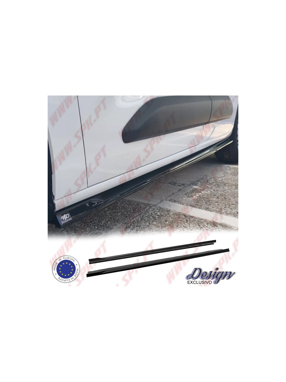 Extensão de Embaladeiras - Citroen Berlingo Mk3 / Peugeot Partner Mk3 (2018-)