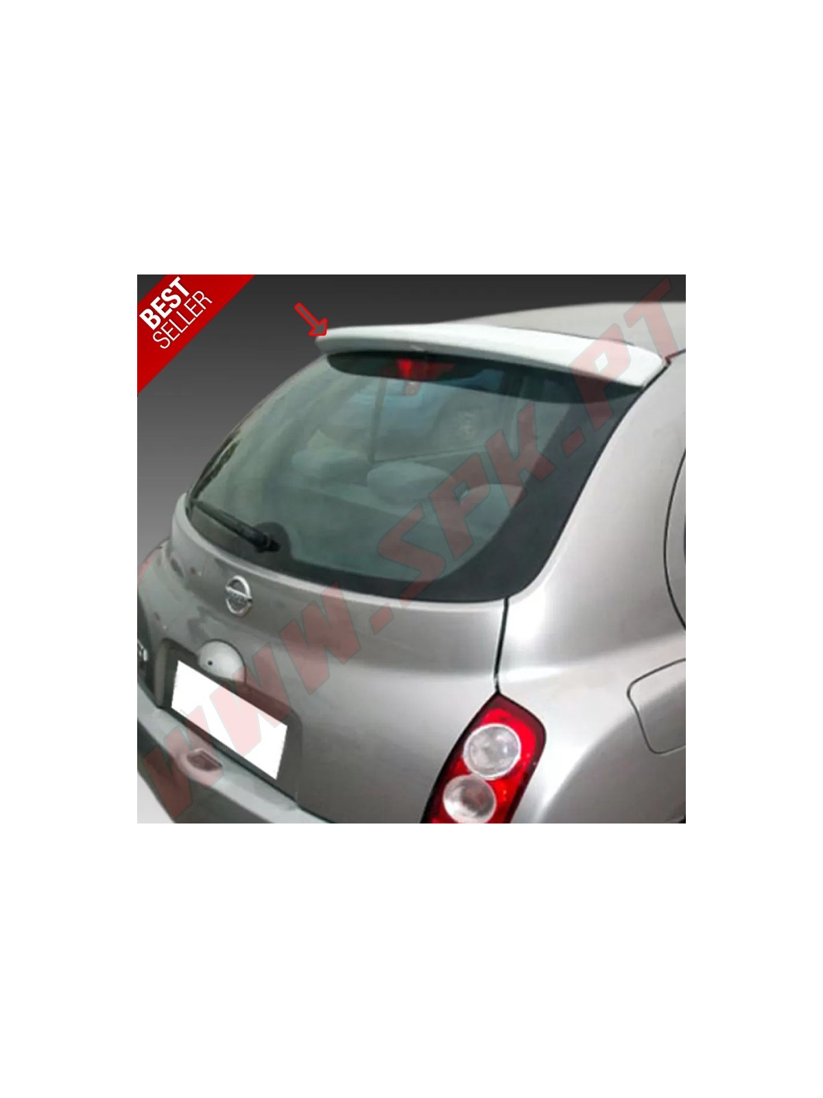 Aileron Traseiro Nissan Micra K12 (2002-2010)