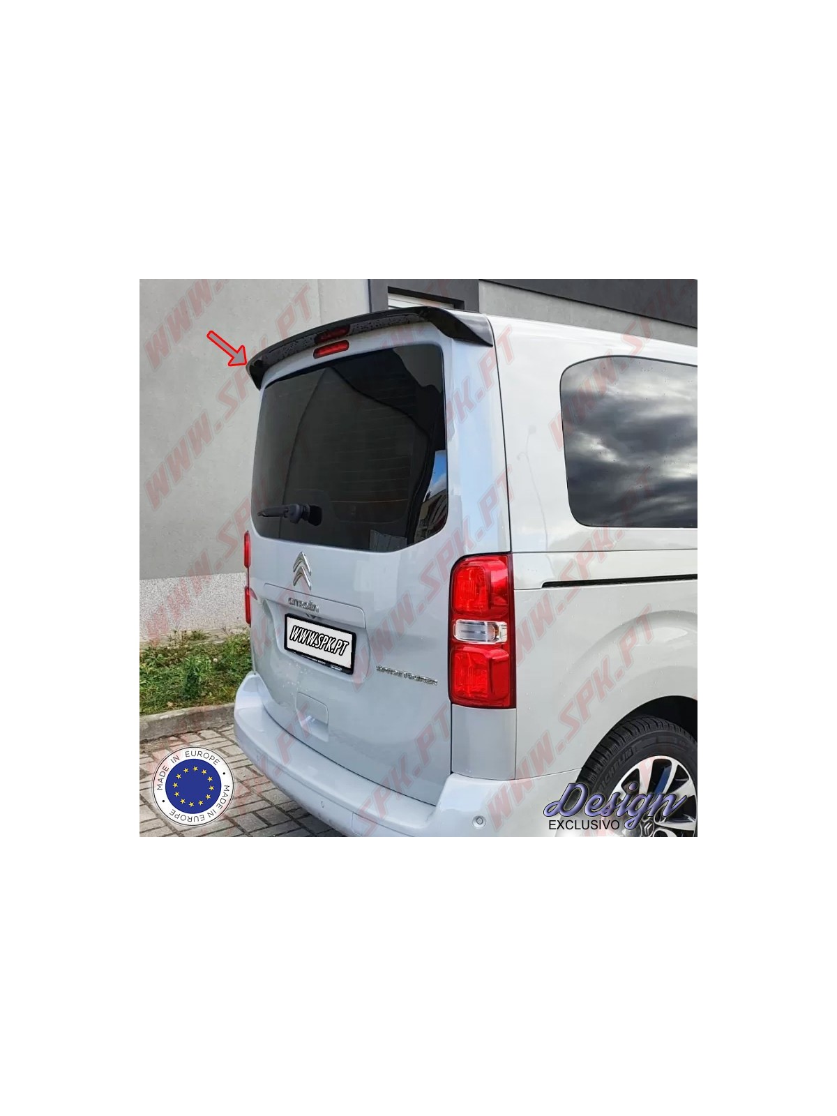 Aileron Traseiro - Peugeot Expert Mk3 Tailgate (2016-)