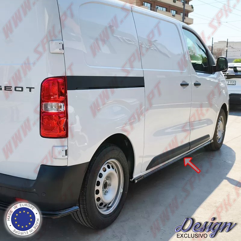 Extensão de Embaladeiras - Peugeot Expert L2-L3 Mk3 / Fiat Scudo L2-L3 Mk3 / Citroen Jumpy L2-L3 Mk3 (2016-)