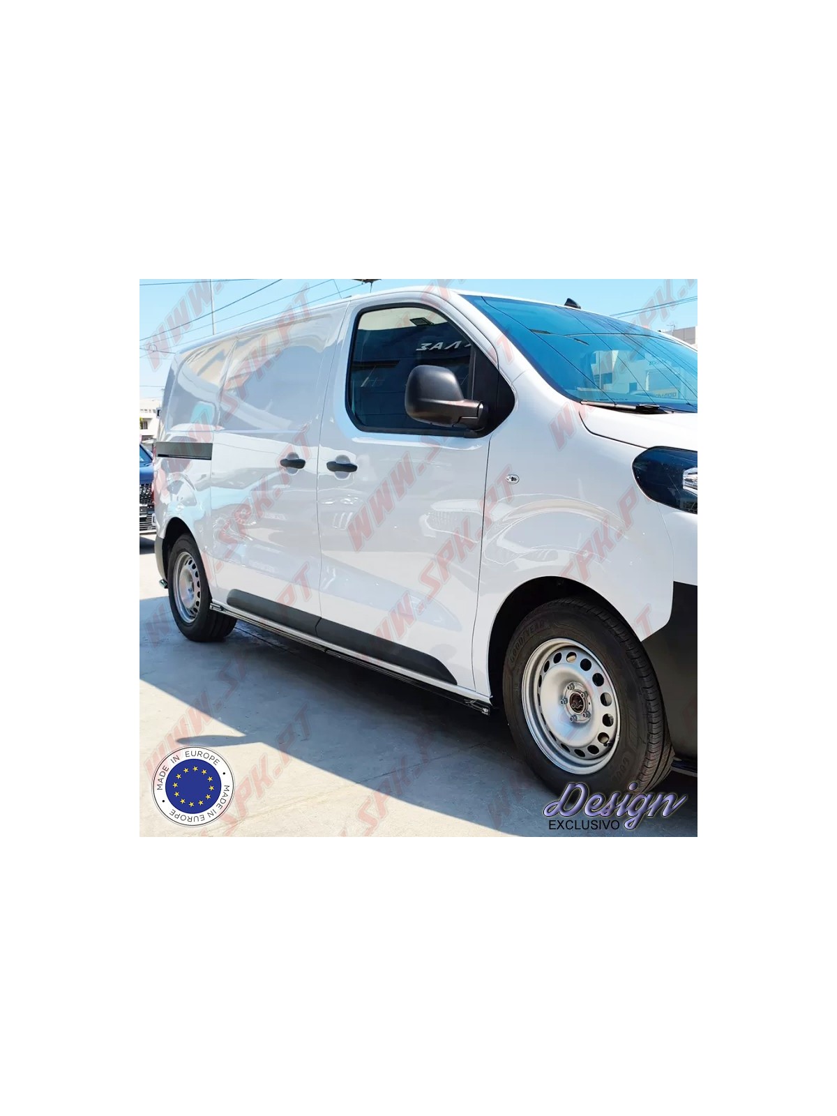 Extensão de Embaladeiras - Peugeot Expert L2-L3 Mk3 / Fiat Scudo L2-L3 Mk3 / Citroen Jumpy L2-L3 Mk3 (2016-)