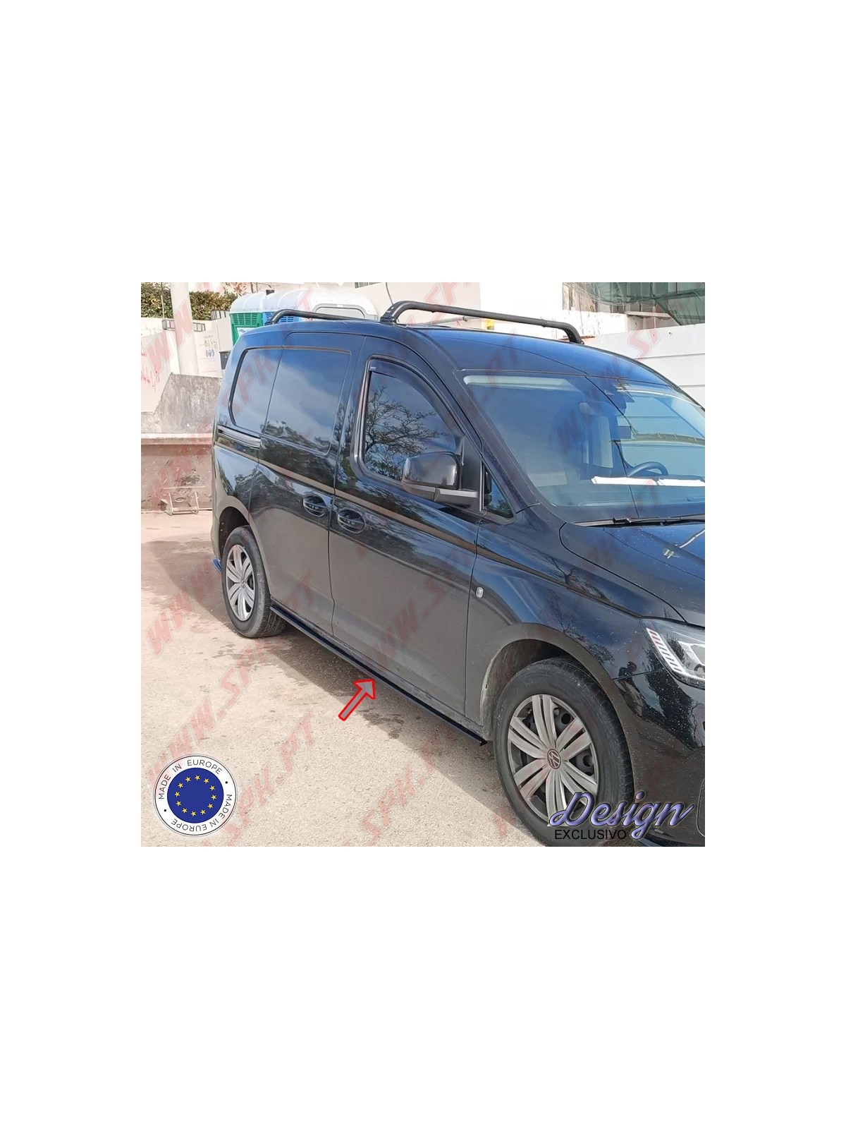 Extensão de Embaladeiras - VW Caddy Mk5 / Ford Transit Connect L1 Mk3 (2021-)