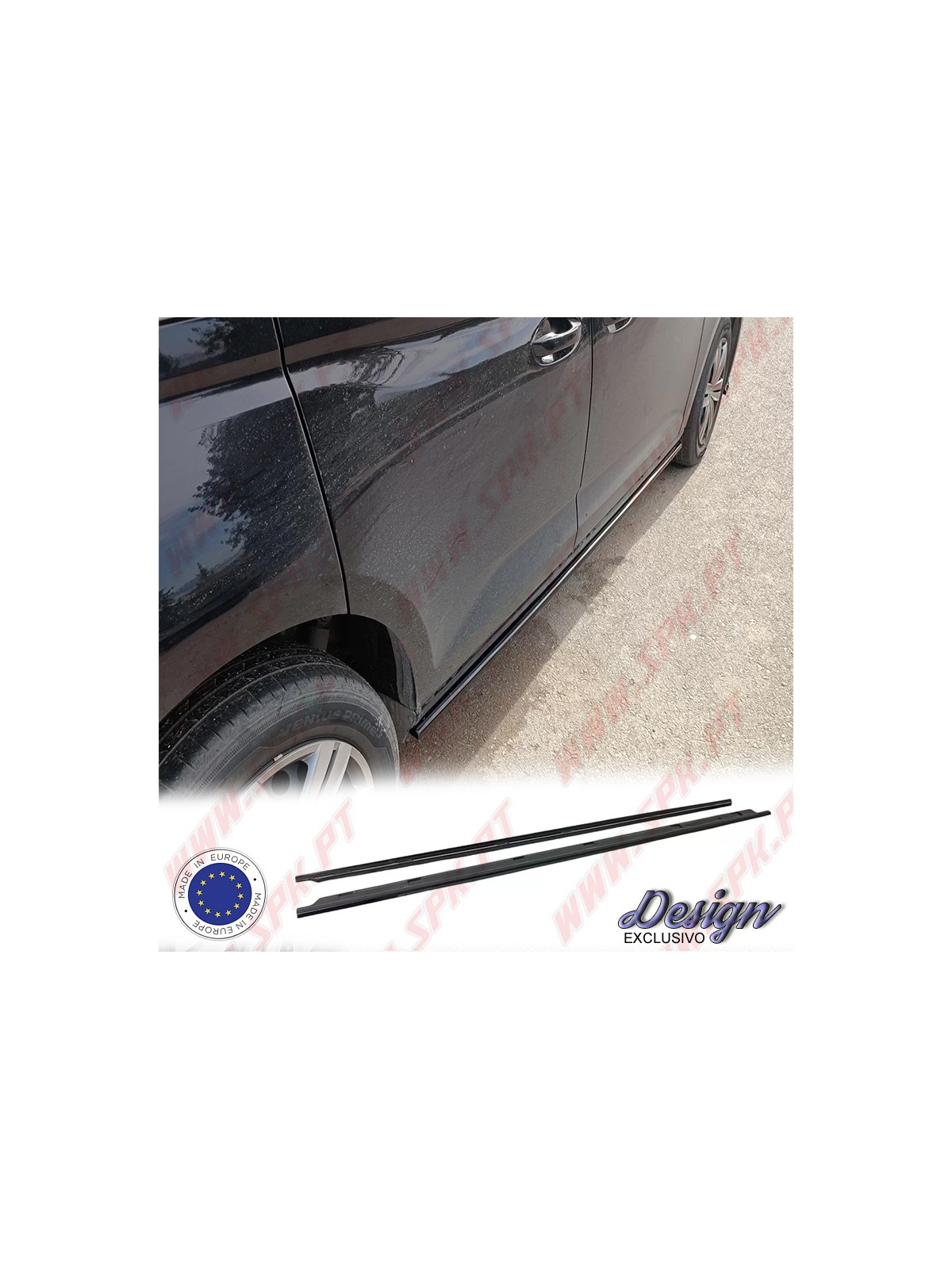 Extensão de Embaladeiras - VW Caddy Mk5 / Ford Transit Connect L1 Mk3 (2021-)