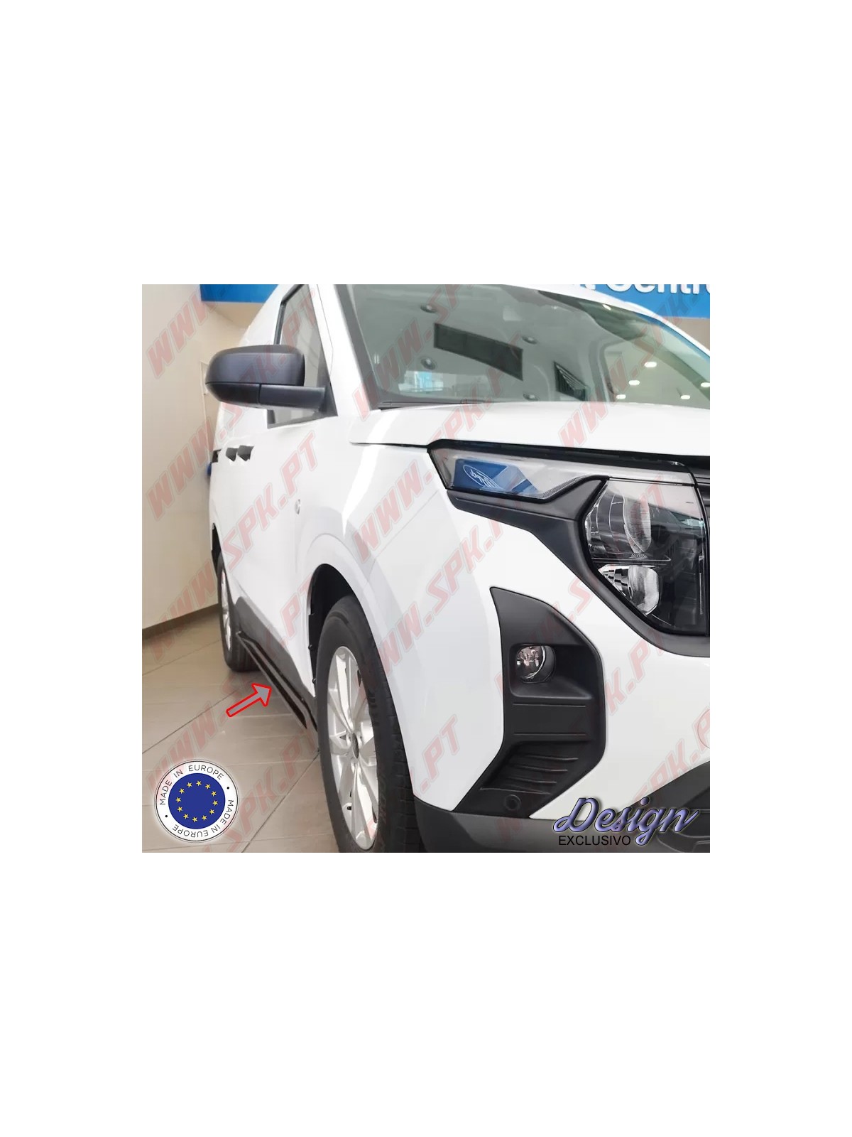 Extensão de Embaladeiras - Ford Transit Courier Mk2 (2023-)