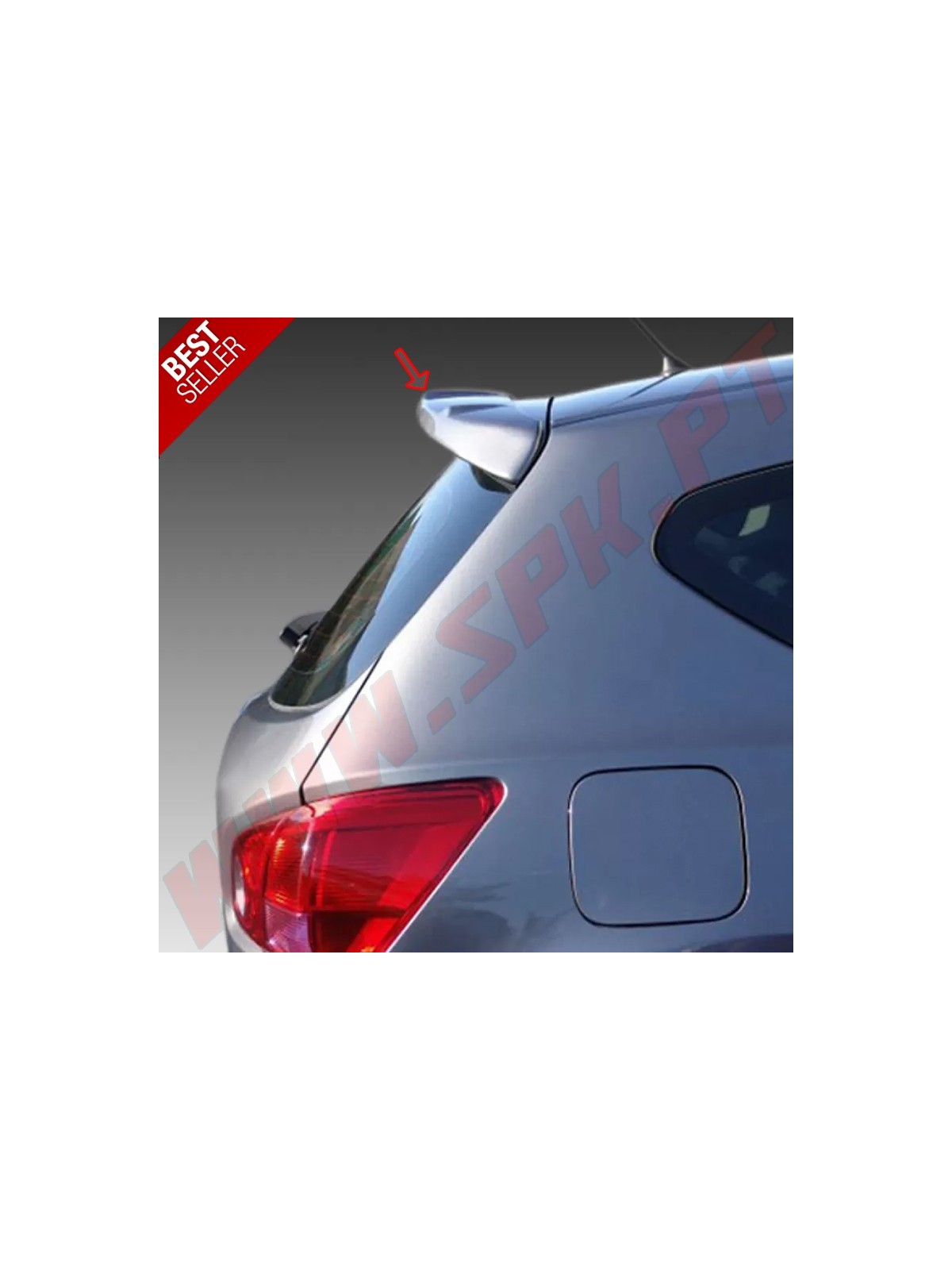 Aileron Traseiro Nissan Qashqai J10 (2007-2009) Aileron Traseiro Nissan Qashqai J10 (2007-2009)