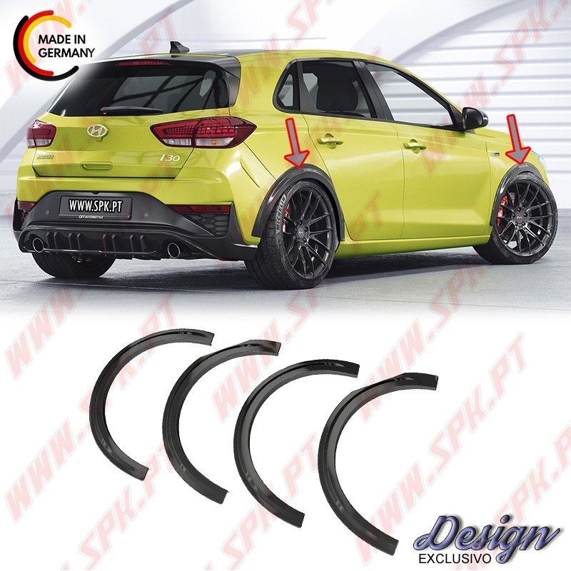 Kit 4 Alargamentos de Carroceria - Hyundai i30 PD (2017-)