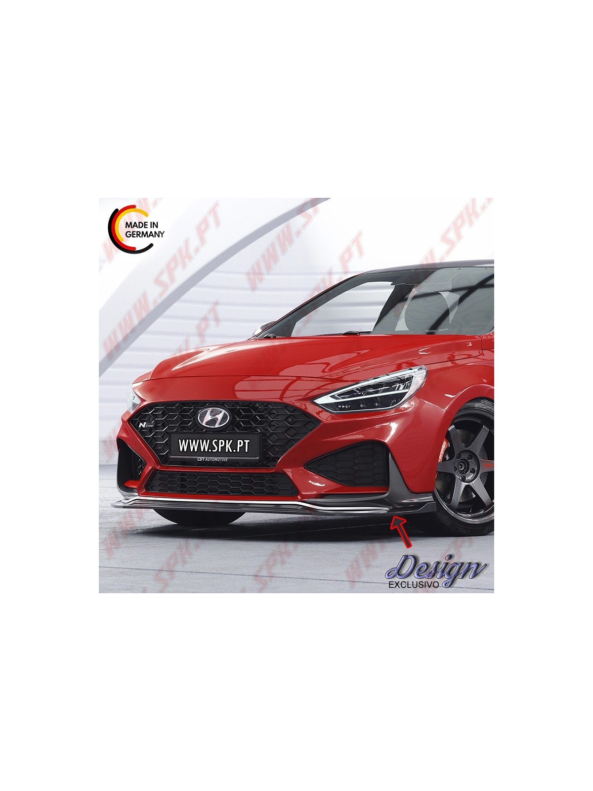 Lip Spoiler Frontal - Hyundai i30 N / N-Line Facelift (2020-)