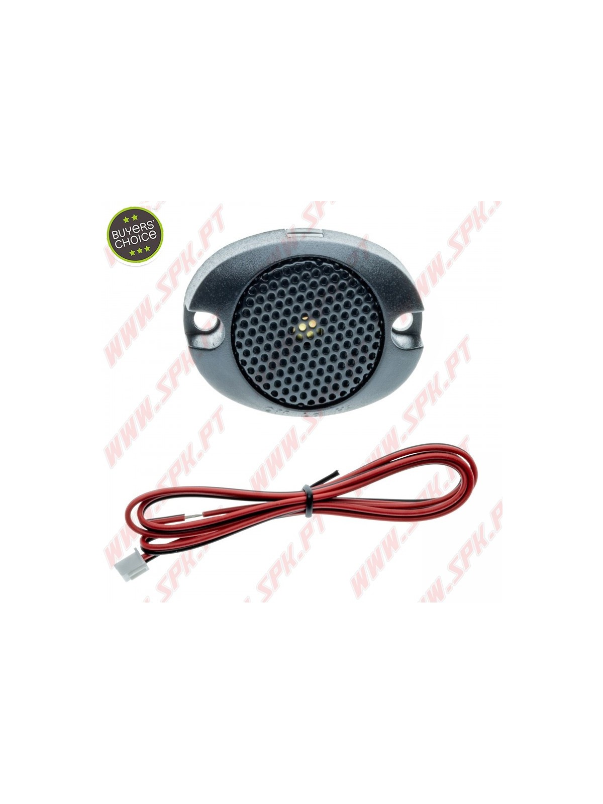 Kit 4 Sensores de Parqueamento Traseiros 22mm - Branco - C/Aviso Sonoro