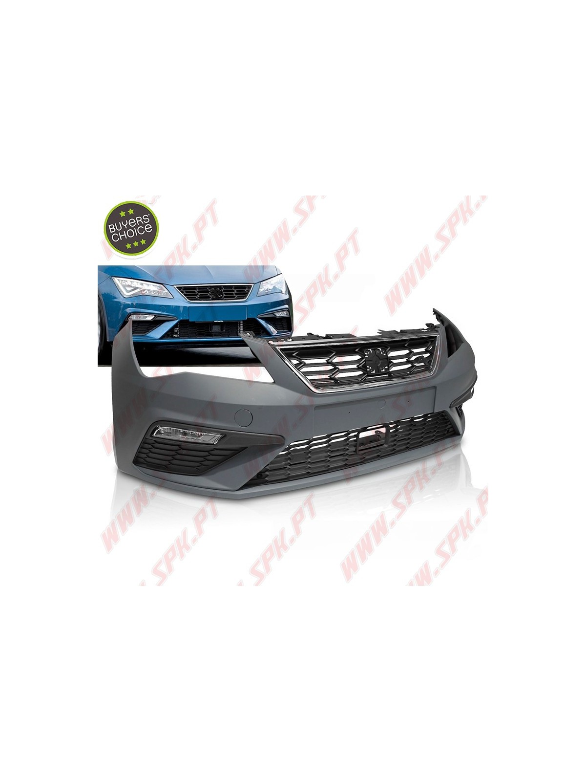 Para-Choques C/Faróis de Nevoeiro - Seat Leon 5F (2017-2020)