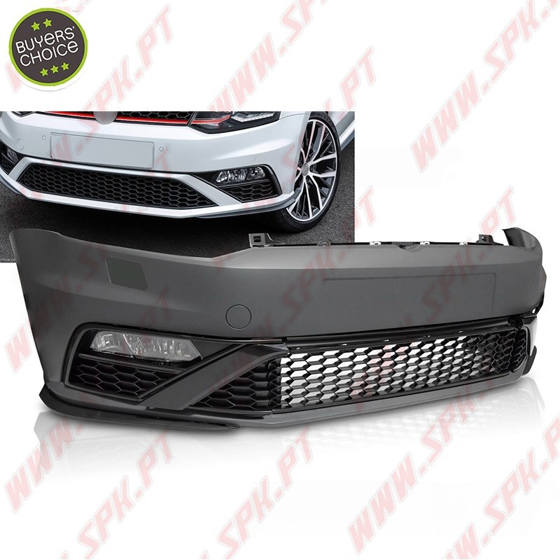 Para-Choques C/Faróis de Nevoeiro Look GTI - VW Polo 6R (2009-2017)