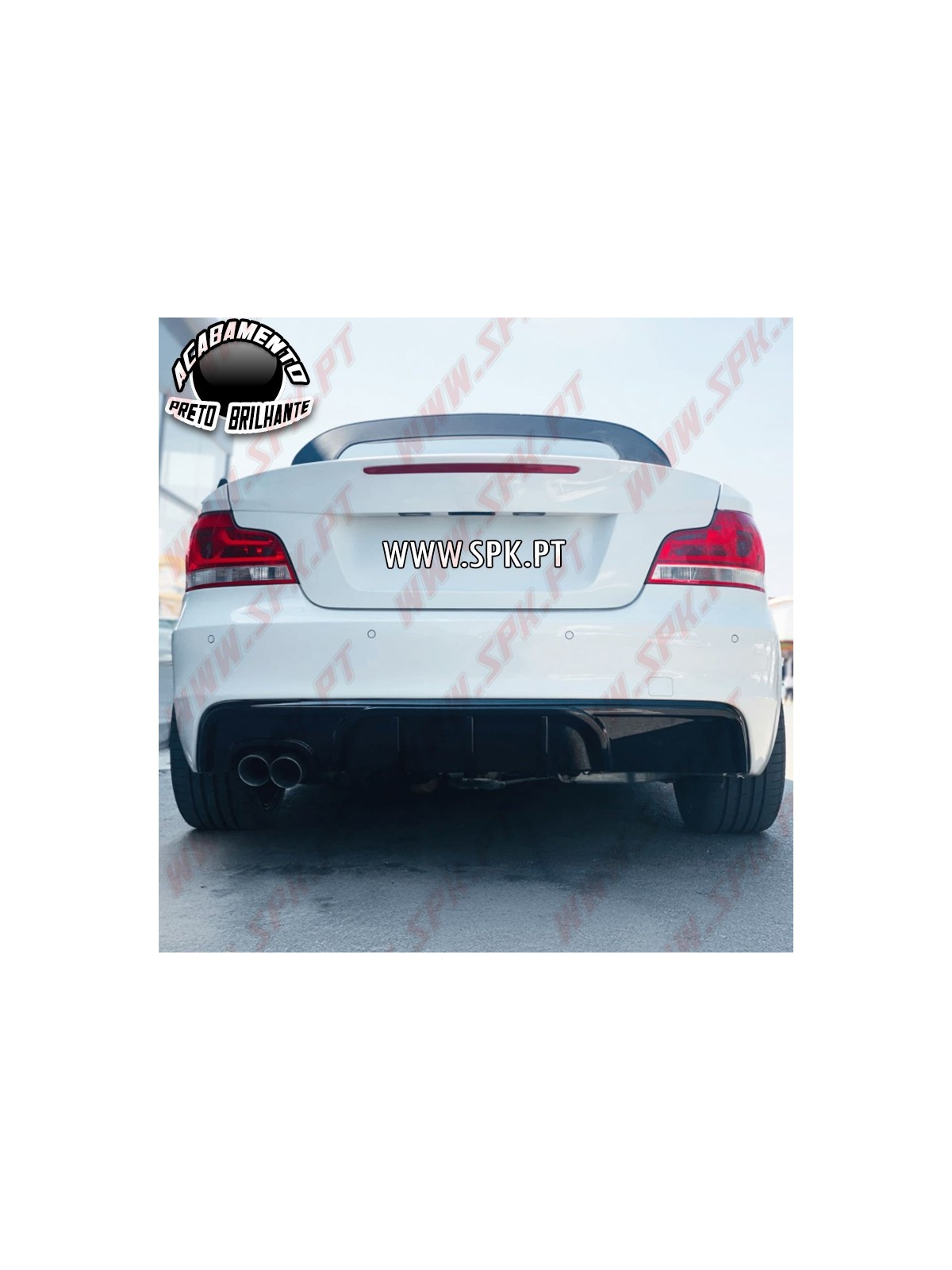 Difusor Traseiro - BMW E82 / E88 (2007-2013)