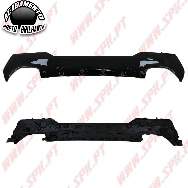 Difusor Traseiro + Ponteiras Look M440i - BMW G22 / G23 (2020-)