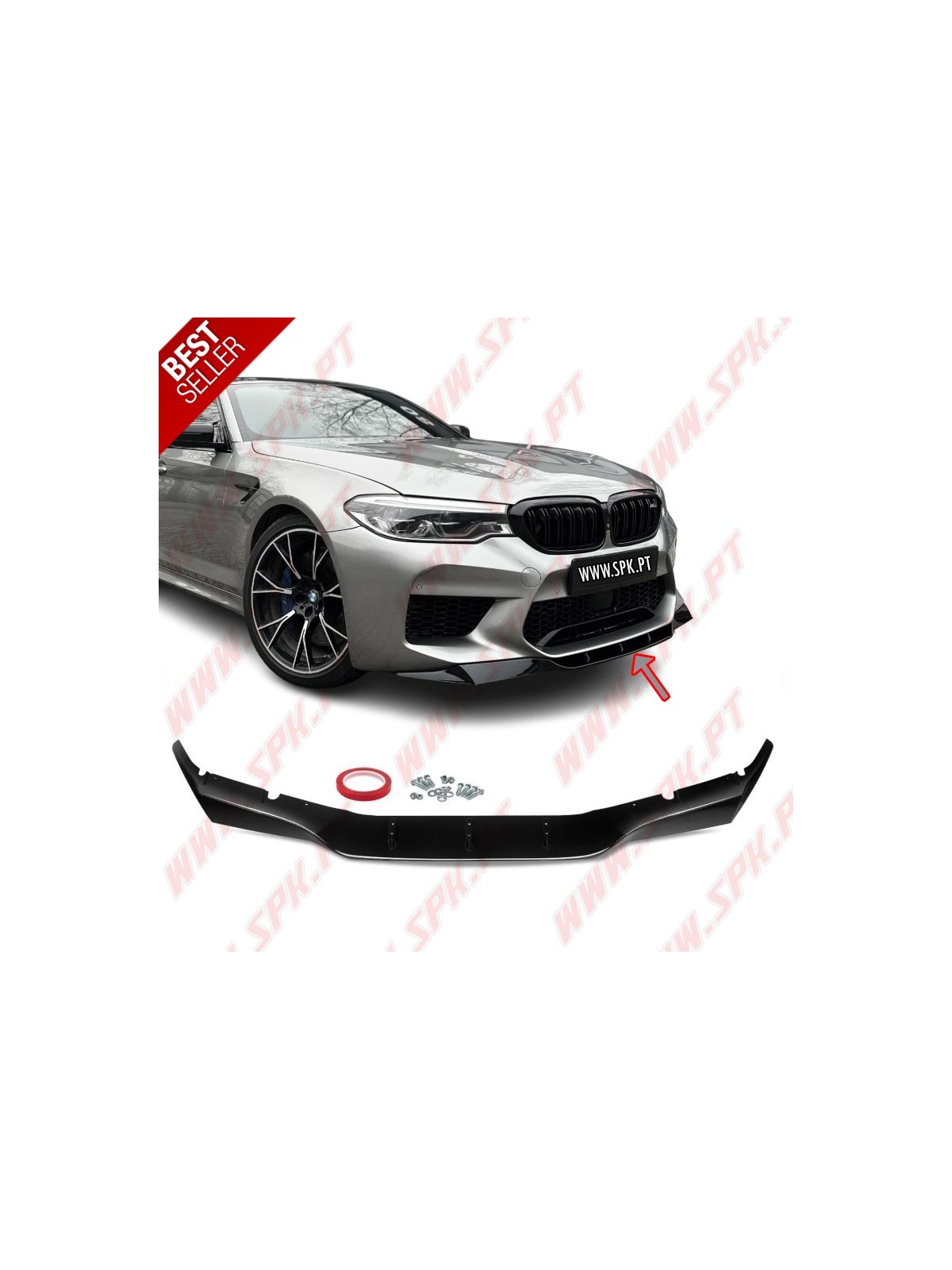 Lip Spoiler Frontal Look RK - BMW F90 M5 (2018-2020)