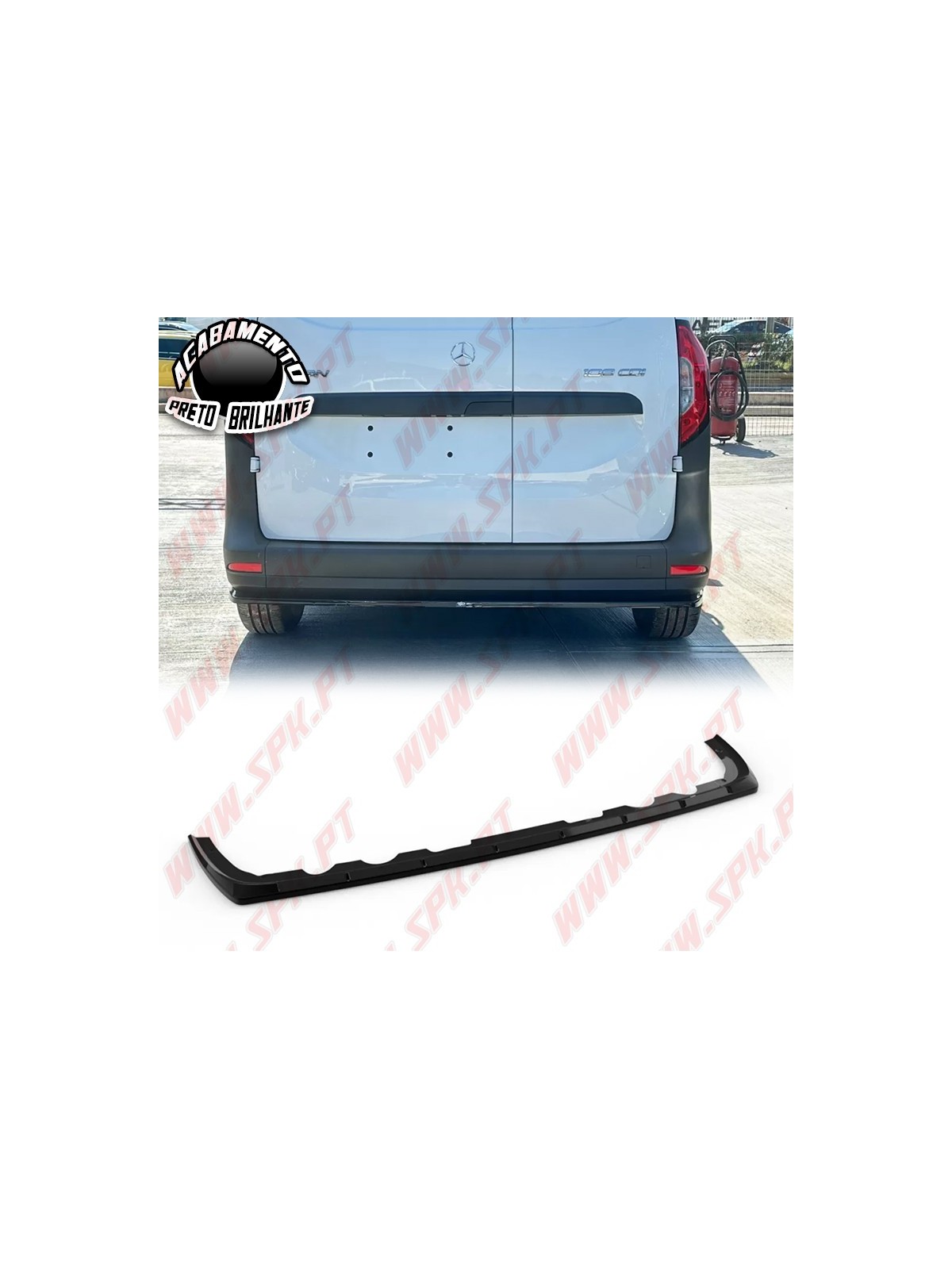 Difusor Traseiro - Mercedes Citan MK2 (2021-)