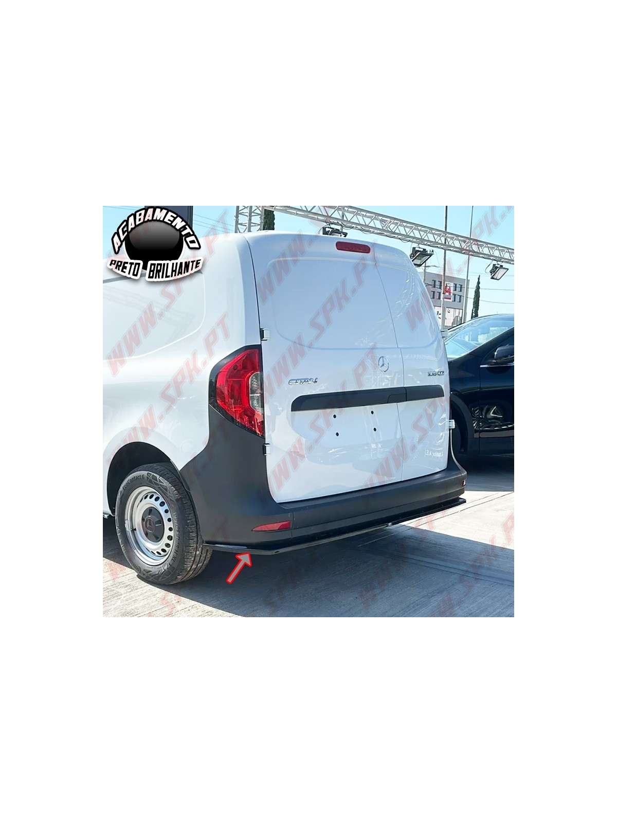 Difusor Traseiro - Mercedes Citan MK2 (2021-)