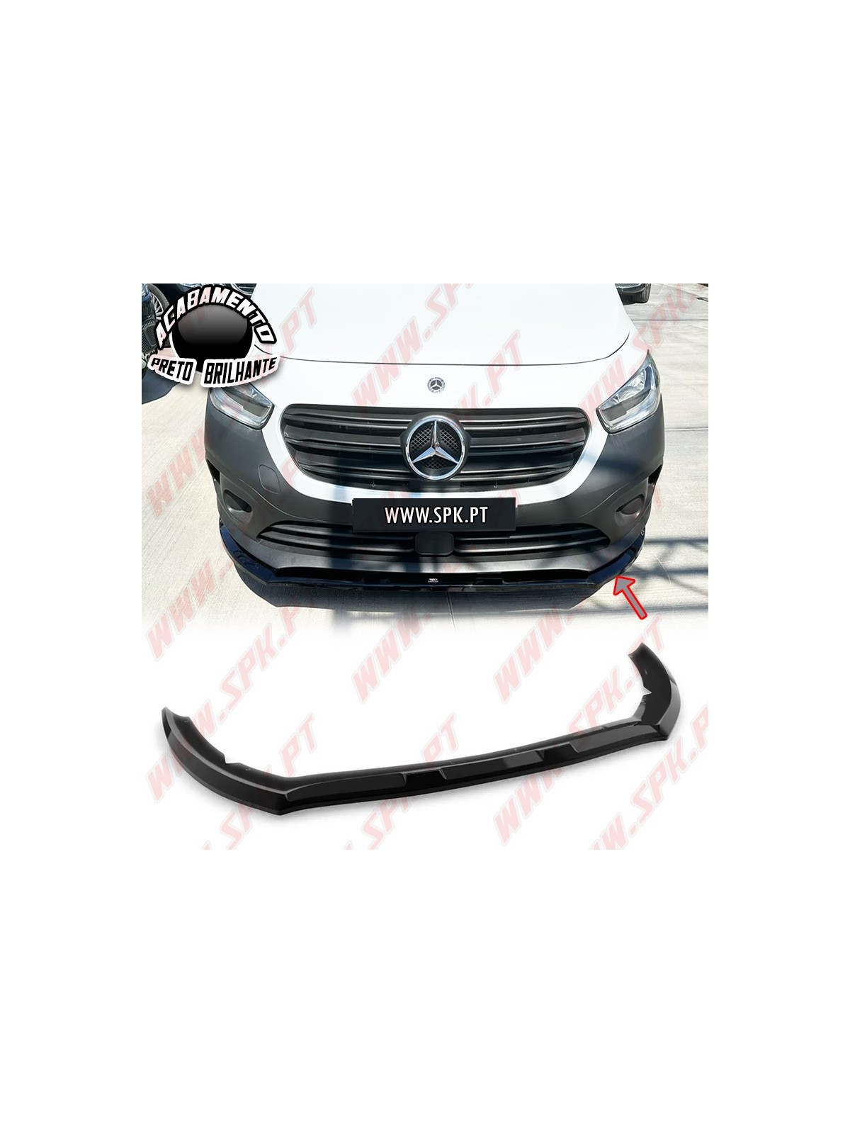 Lip Spoiler Frontal - Mercedes Citan MK2 (2021-)