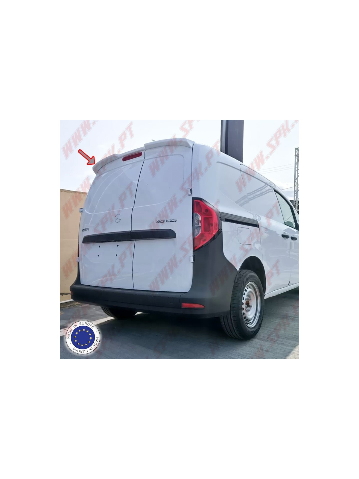 Aileron Traseiro - Mercedes Citan MK2 / Renault Kangoo MK3 (2021-)