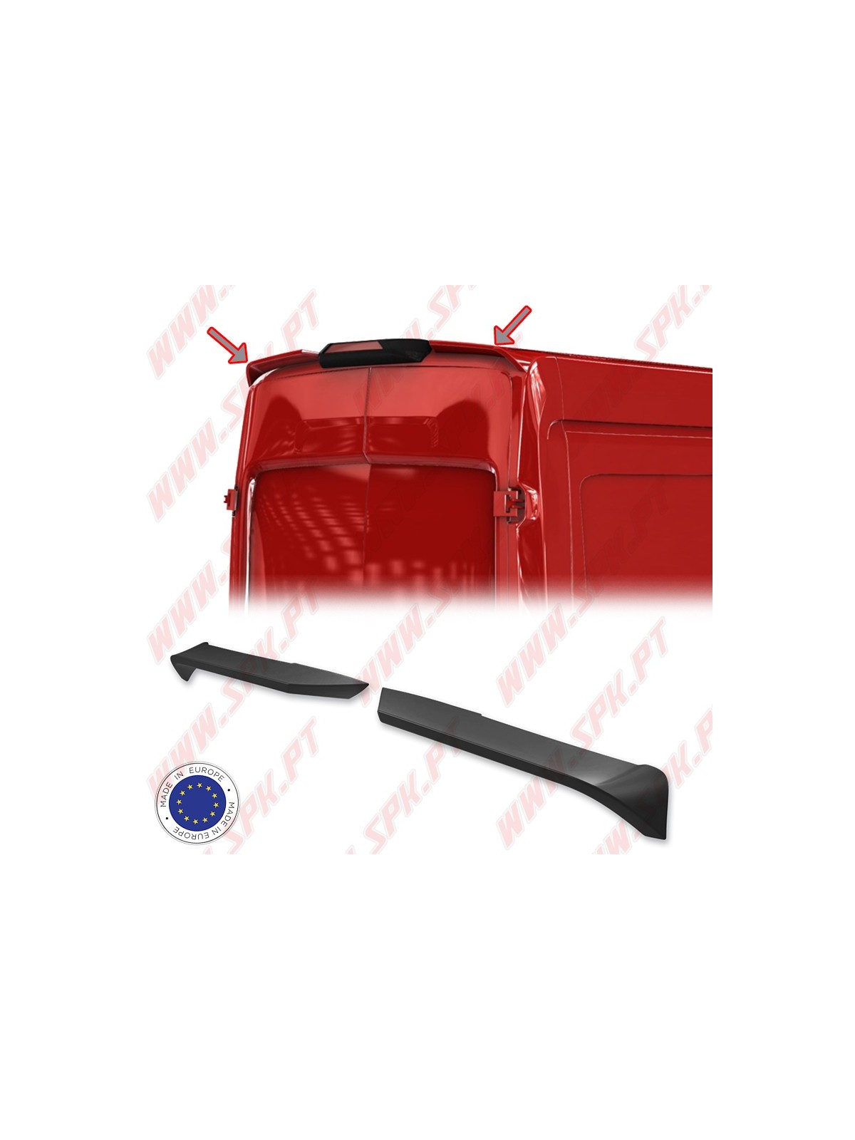 Aileron Traseiro - Ford Transit H3 (2014-)