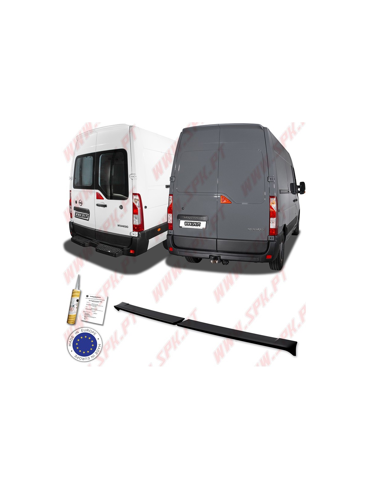 Aileron Traseiro - Renault Master H2 / Opel Movano H2 (2010-2024)
