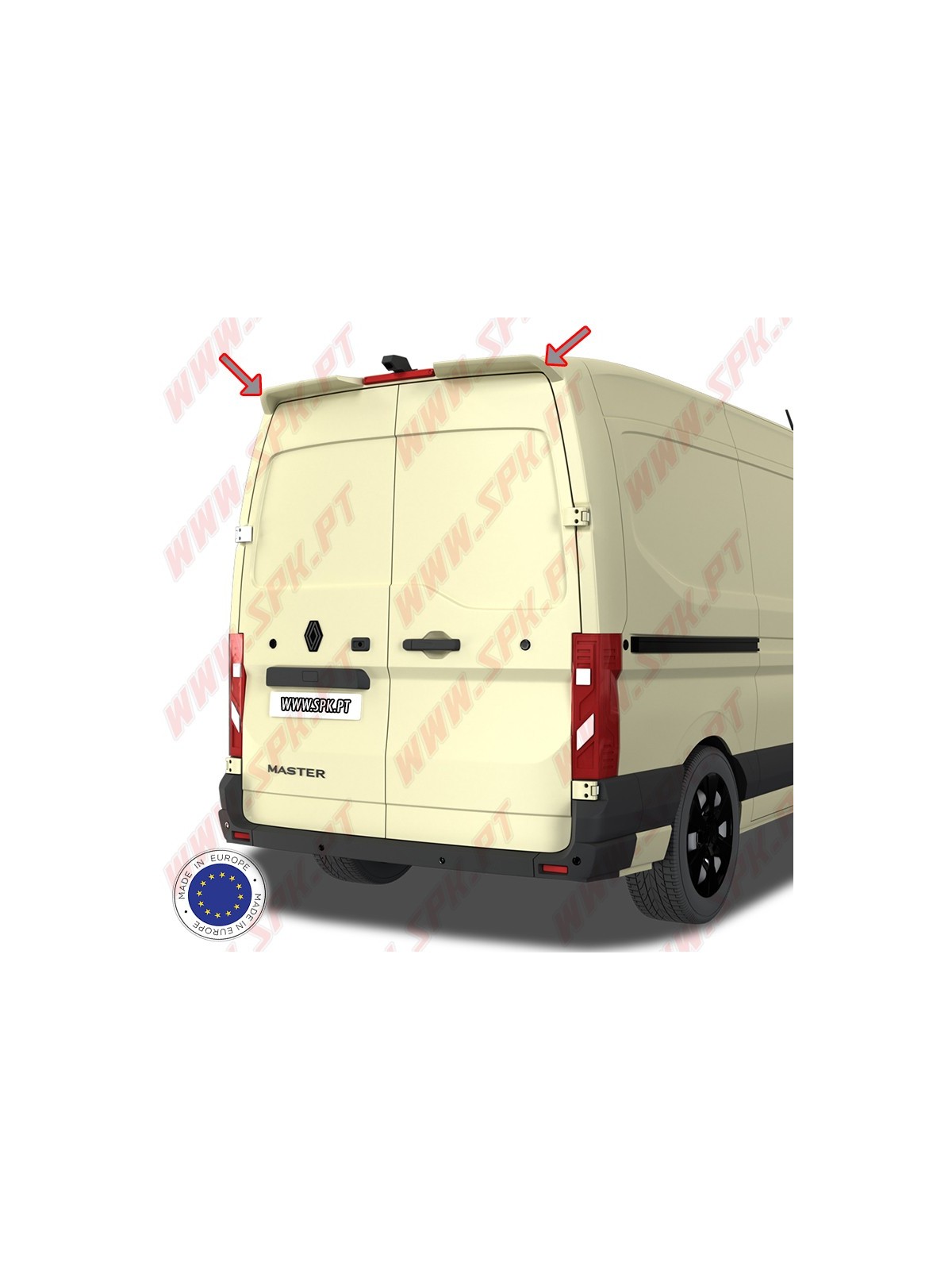 Aileron Traseiro - Renault Master H2 / Nissan Interstar H2 (2024-)