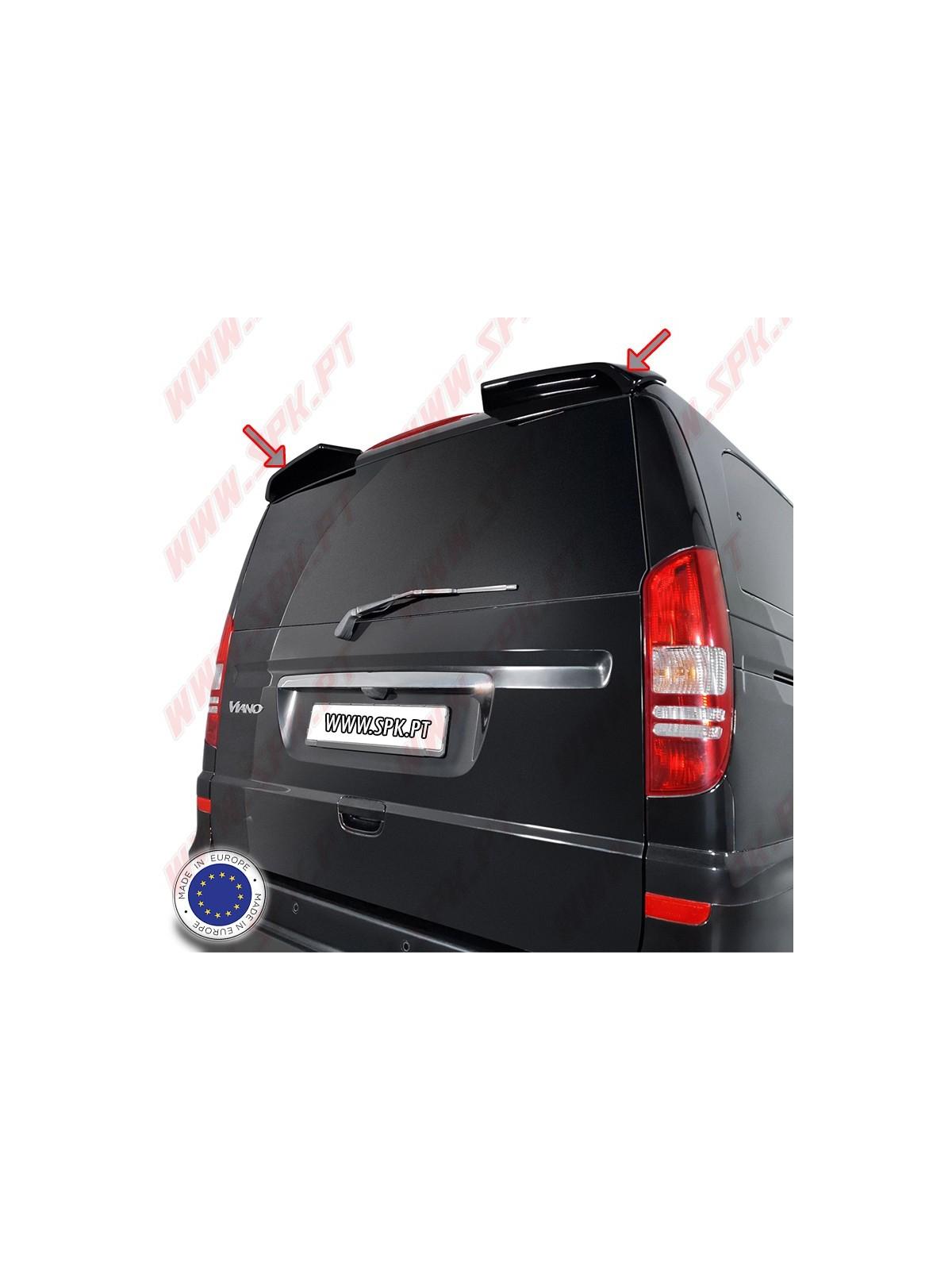 Aileron Traseiro V.2 - Mercedes Vito W639 / V639 (2003-2014)