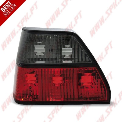 Farolins Cristal Red+Clear - VW Golf 2 (1983-1991)