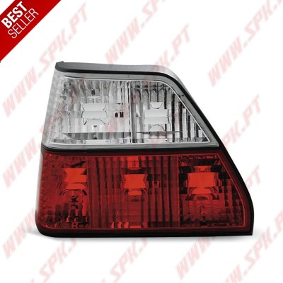 Farolins Cristal Red+Clear - VW Golf 2 (1983-1991)