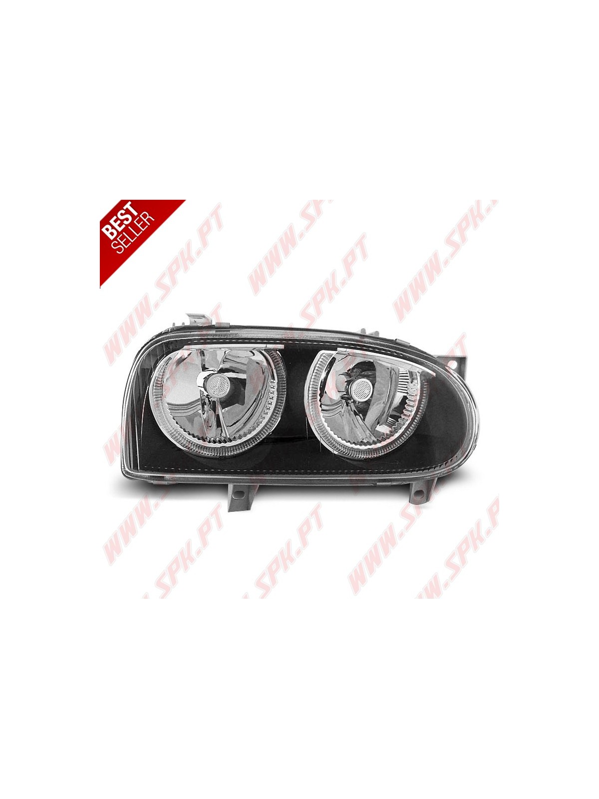 Faróis Angel Eyes / Black - VW Golf 3 (1991-1997)