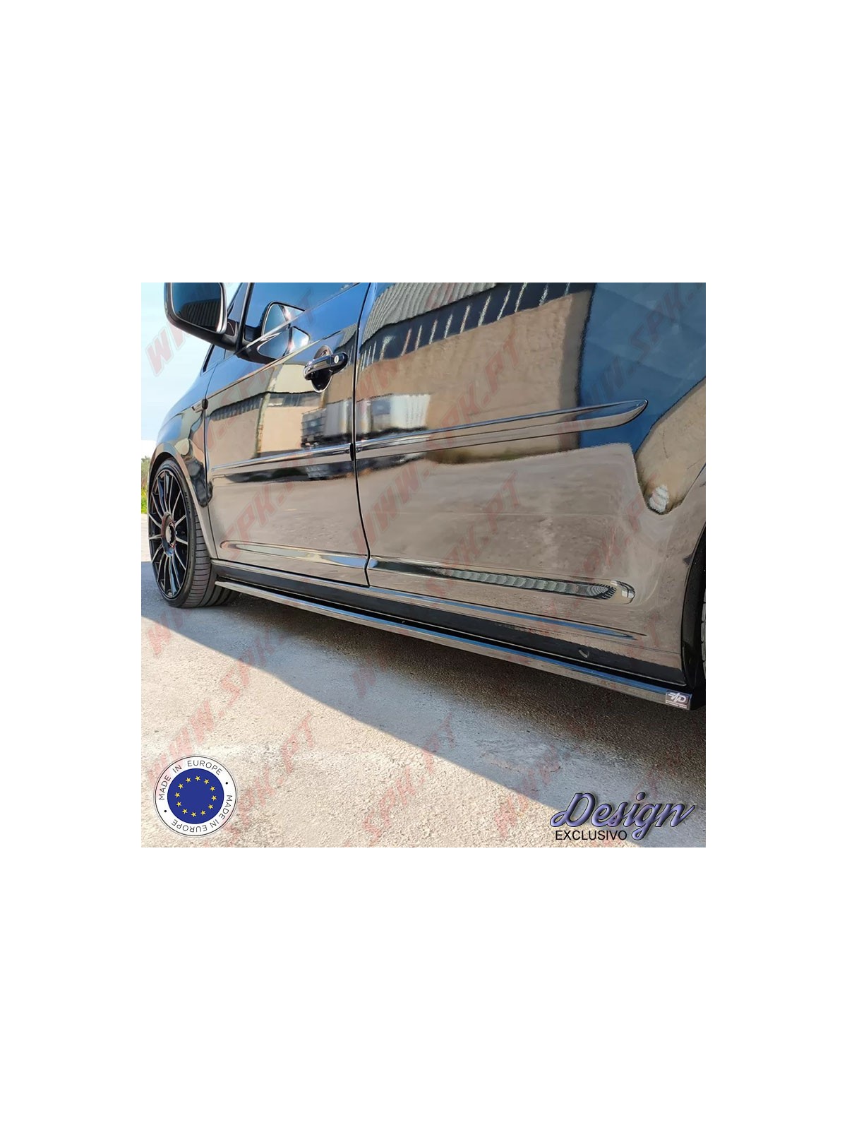 Extensão de Embaladeiras - VW Caddy 4 (2015-2021)