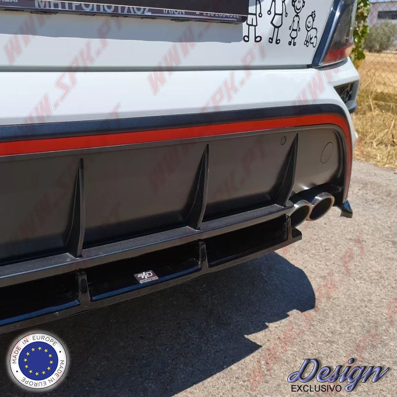 Difusor Traseiro - Hyundai Kauai N-Line MK1 Facelift (2020-2023)