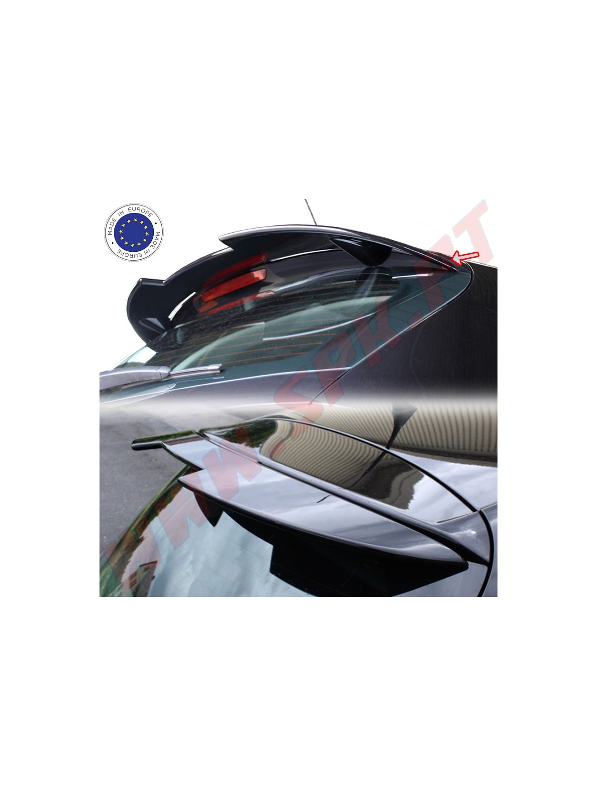 Aileron Traseiro Seat Leon 1P Facelift (2009-2012)