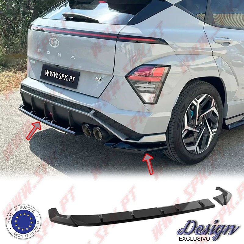 Difusor Traseiro - Hyundai Kauai N-Line MK2 (2023-)