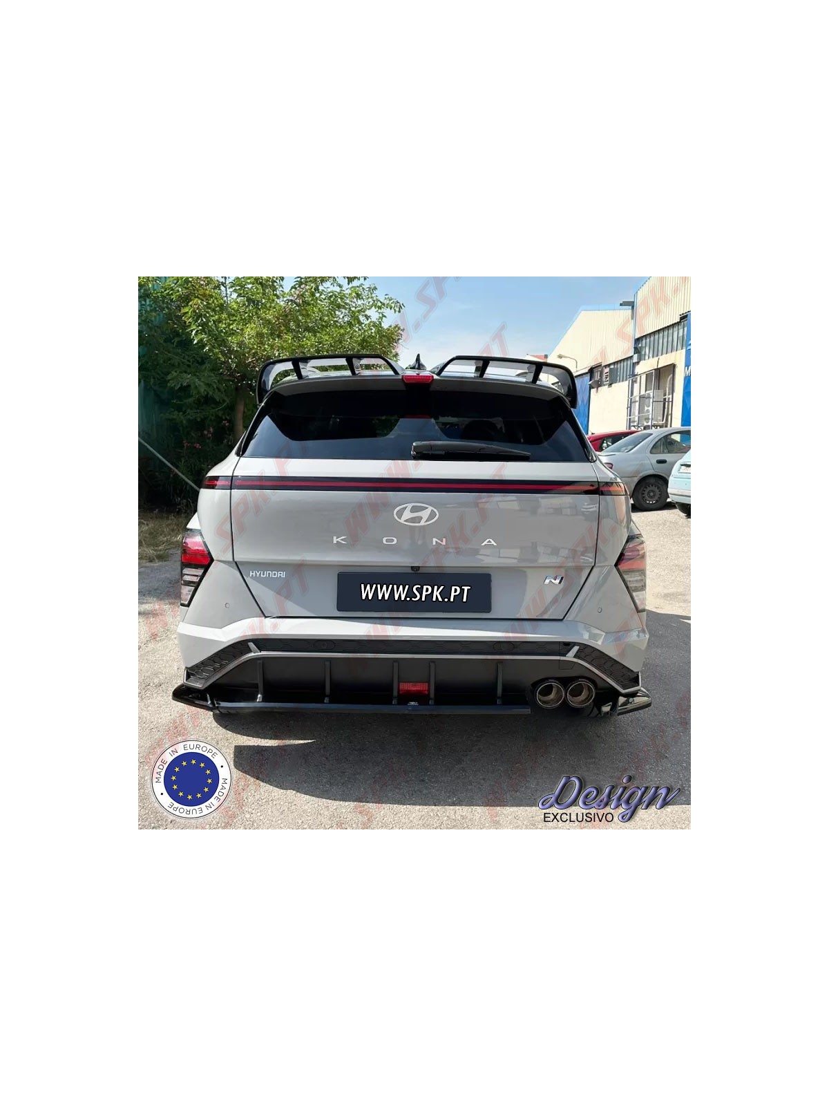 Difusor Traseiro - Hyundai Kauai N-Line MK2 (2023-)