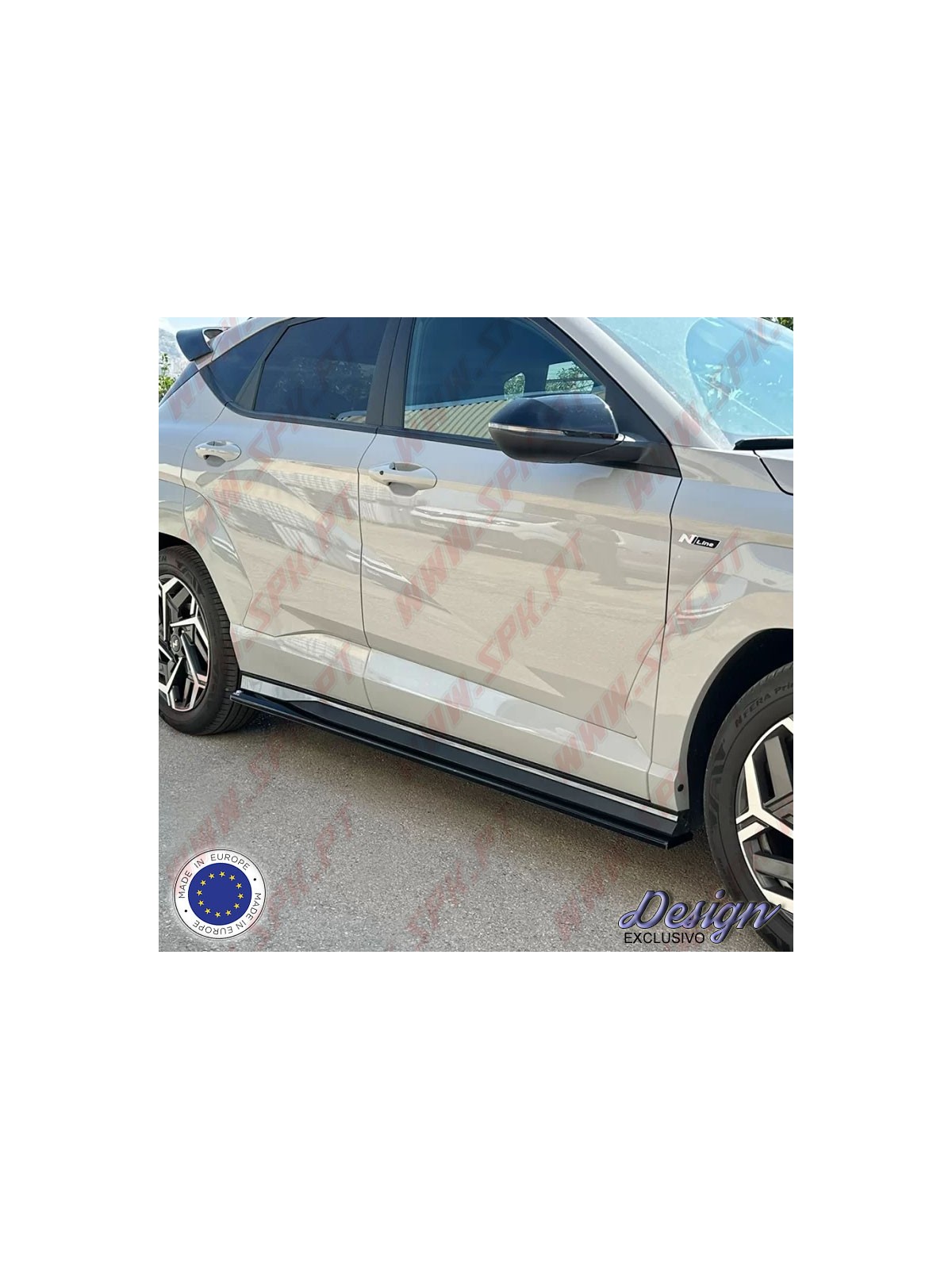 Extensão de Embaladeiras - Hyundai Kauai N-Line MK2 (2023-)