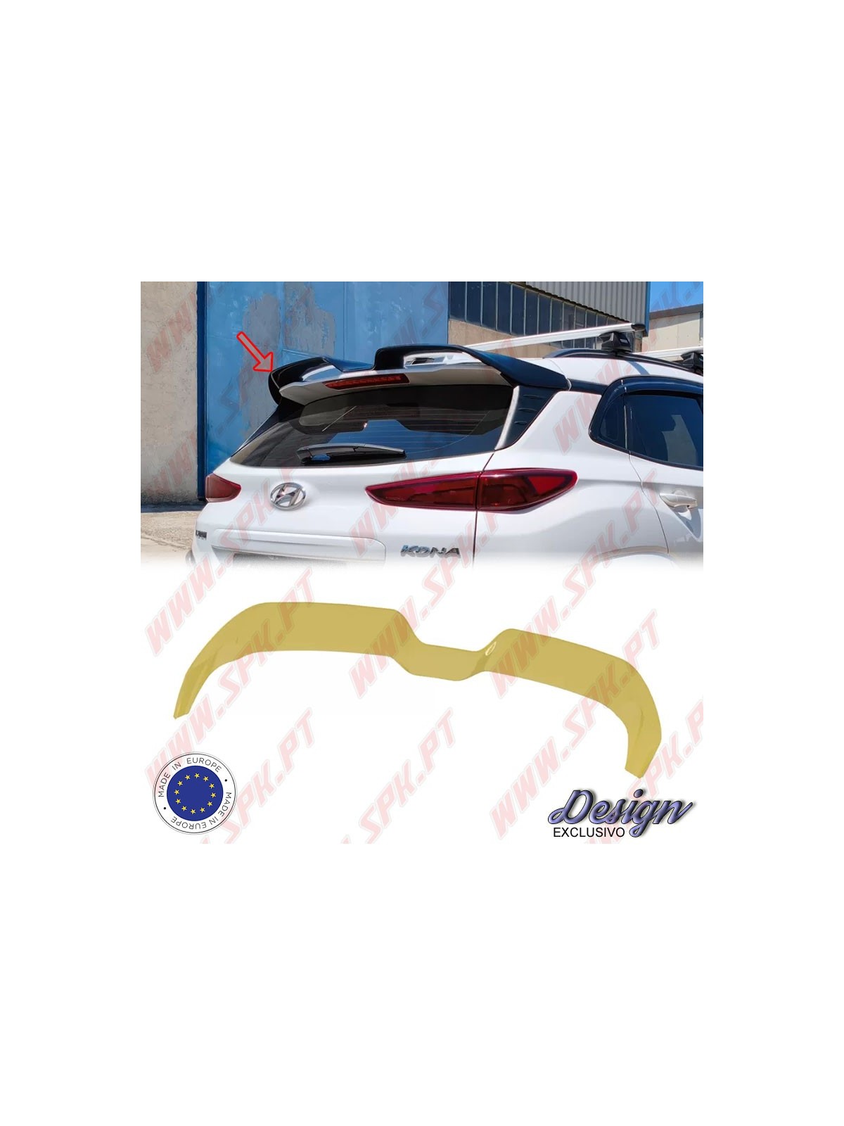 Aileron Traseiro - Hyundai Kauai N-Line MK1 (2020-2023)