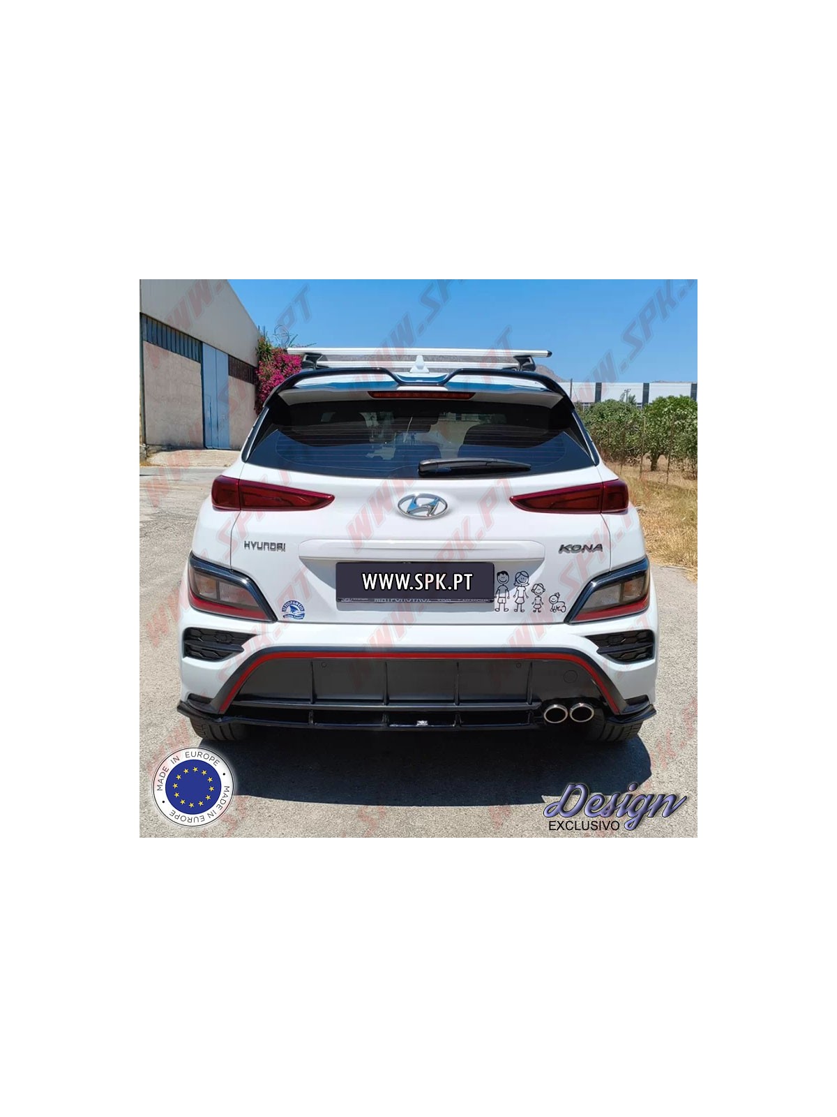 Aileron Traseiro - Hyundai Kauai N-Line MK1 (2020-2023)