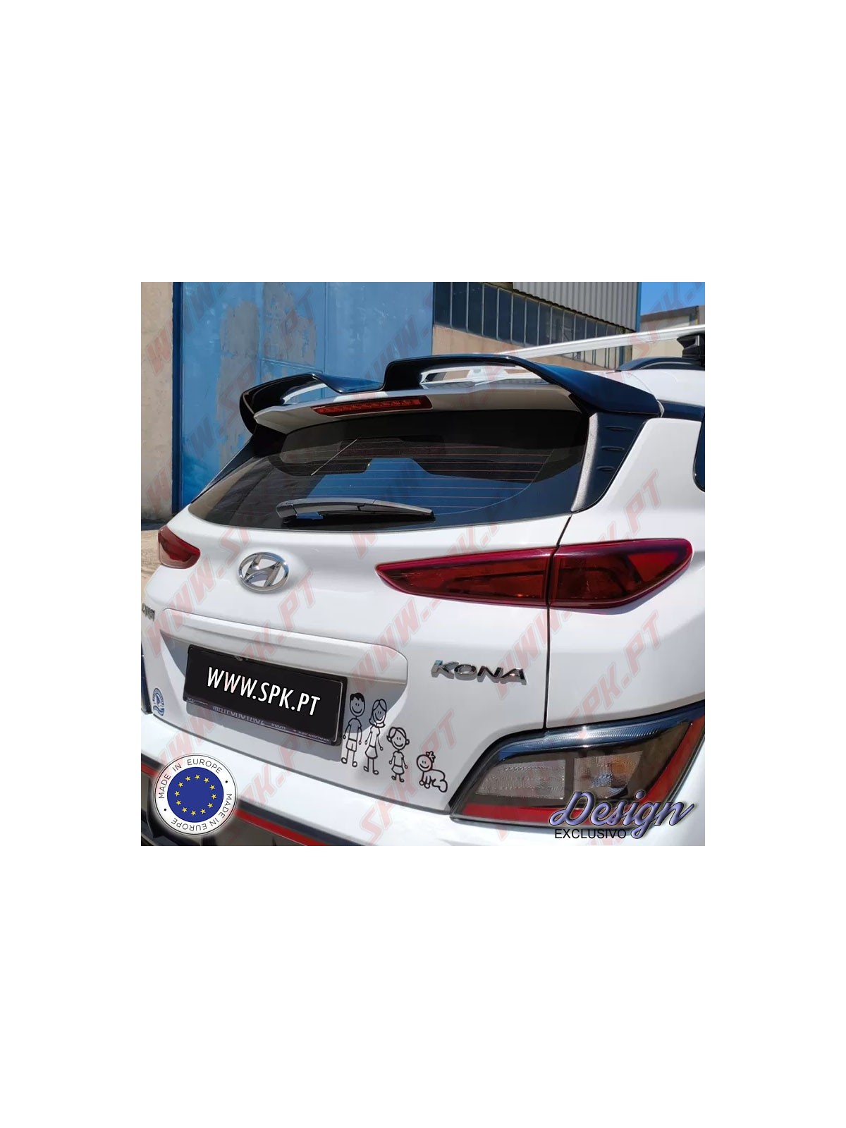 Aileron Traseiro - Hyundai Kauai N-Line MK1 (2020-2023)