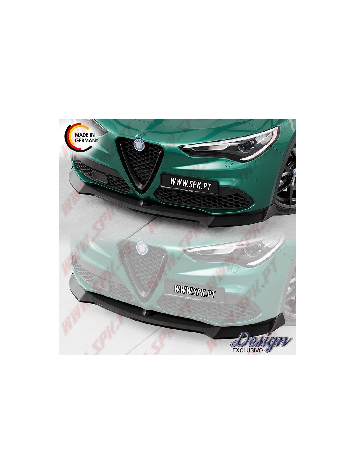 Lip Spoiler Frontal - Alfa Romeo Stelvio (2017-)