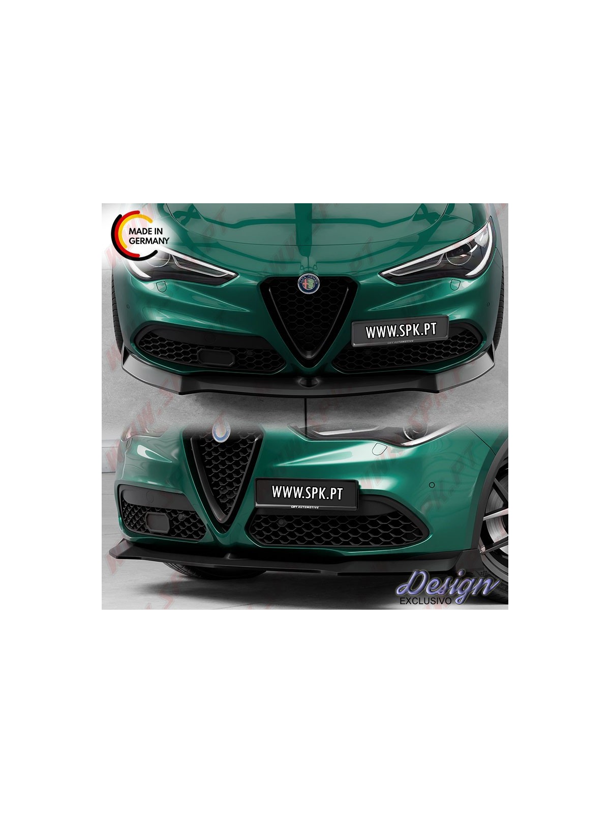Lip Spoiler Frontal - Alfa Romeo Stelvio (2017-)