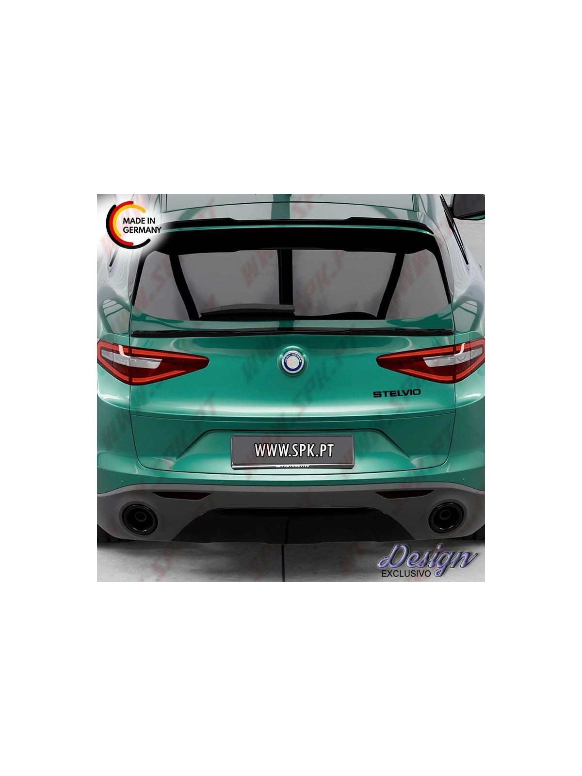 Aileron Traseiro Inferior - Alfa Romeo Stelvio (2017-)