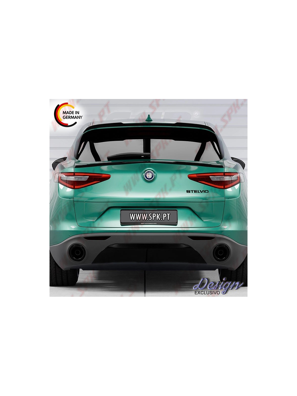 Aileron Traseiro Inferior - Alfa Romeo Stelvio (2017-)