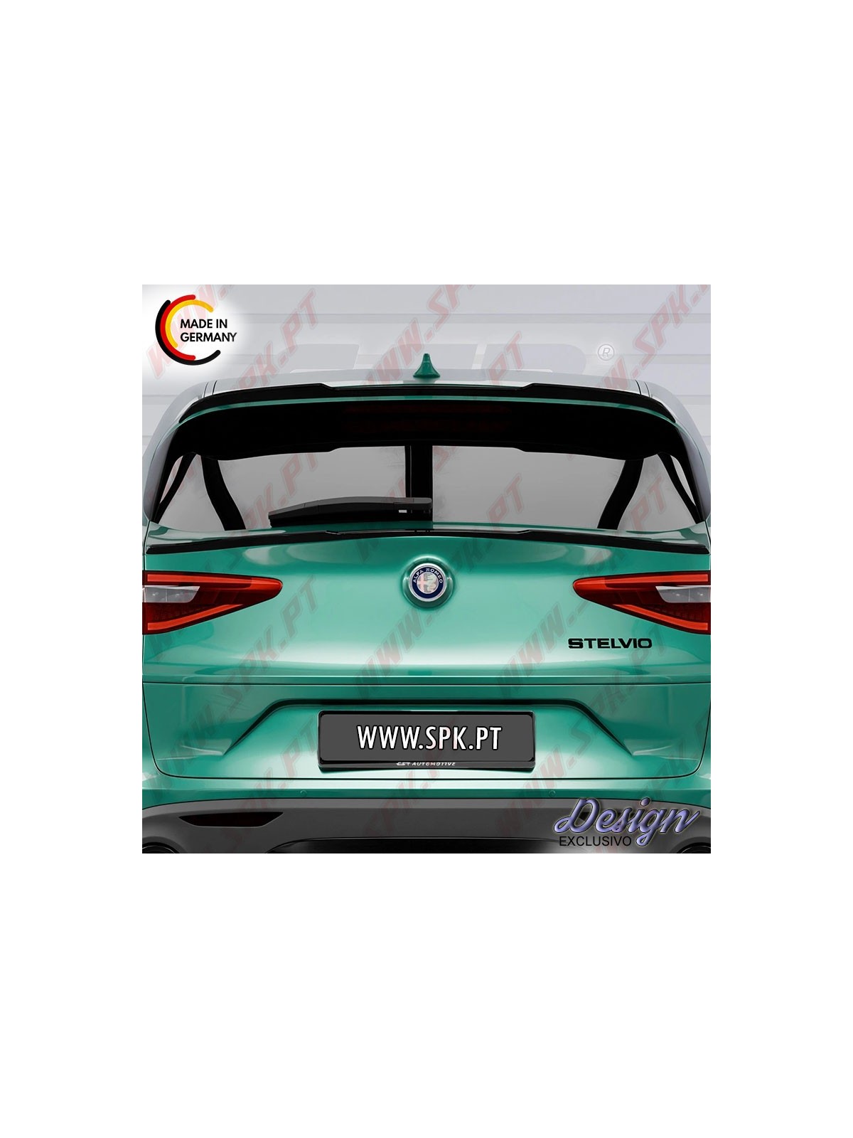 Aileron Traseiro Superior - Alfa Romeo Stelvio (2017-)