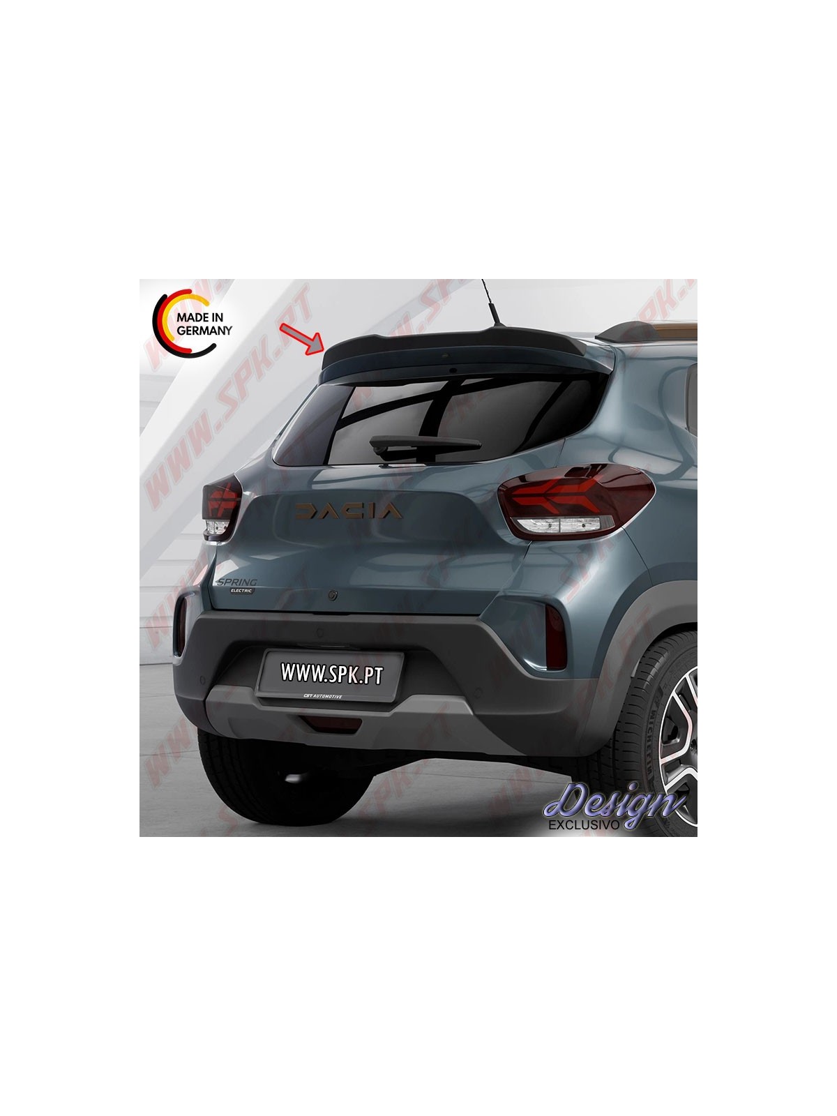 Aileron Traseiro Superior - Dacia Spring Eletric (2020-)