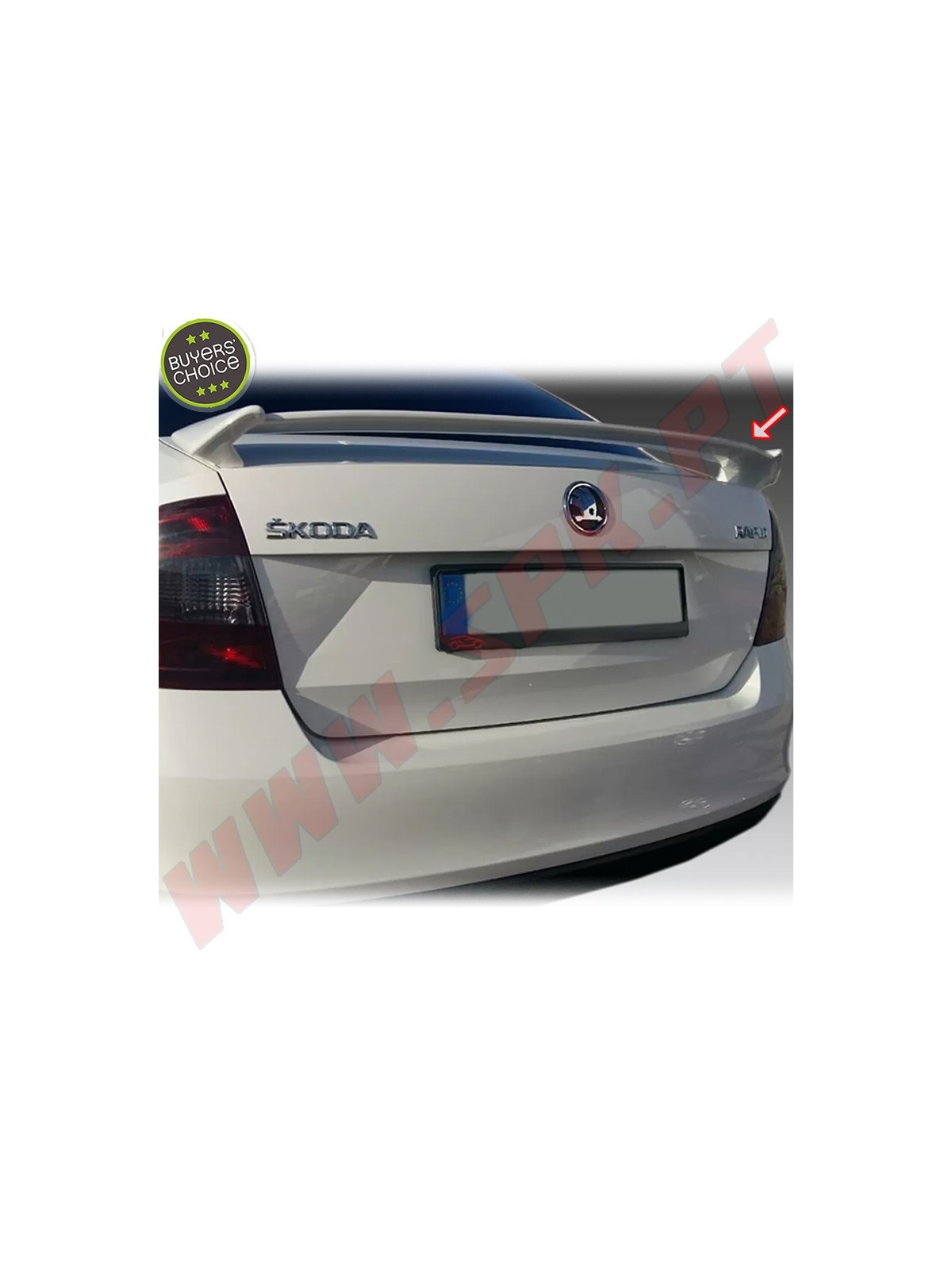 Aileron Traseiro Skoda Rapid (2012-) Aileron Traseiro Skoda Rapid (2012-)